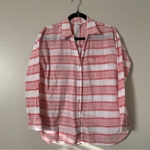 J. Jill Cotton Button Down Top